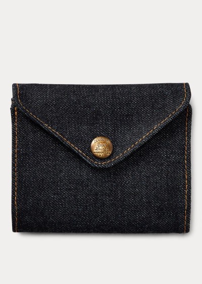 Ralph Lauren Denim Billfold Pung Dame Danmark (PYNKO6791)